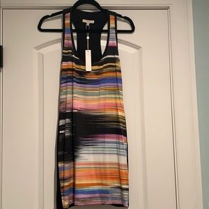 Trina Turk rainbow colored cover up